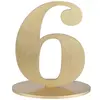 Image de Grand chiffre vertical dÃ©co 16cm, Chiffre 6 OR