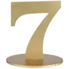 Image de Grand chiffre vertical dÃ©co 16cm, Chiffre 7 OR