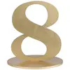 Image de Grand chiffre vertical dÃ©co 16cm, Chiffre 8 OR
