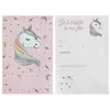 Image de Sachet de 6 Cartes d'invitation Licorne