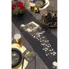 Image de Chemin de table en tissu 5m - Disque d'or