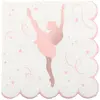 Image de Sachet de 20 Petites Serviettes Ballerine