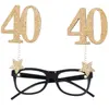 Image de Lunettes Ã¢ge pailletÃ© 40 ans