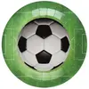 Image de Sachet de 10 Assiettes Foot 22,5cm, Vert
