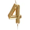 Image de Bougie OR, chiffre 4 or