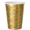 Image de Sachet de 10 Gobelets Etincelants mÃ©tal Or