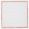 Image de Sachet de 20 Serviettes pois brillants, blanches
