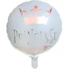 Image de Ballon aluminium rond 45 cm : Princesse