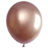 Image de Sachet de 6 Ballons métallisés latex 30cm, Rose Gold