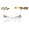 Image de Lunettes Vive la Retraite pailletÃ©es