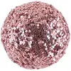 Image de Sachet de 50 mini-Boules pailletées 1cm, Rose Gold