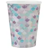 Image de Sachet de 10 Gobelets SirÃ¨ne irisÃ©s multicolores
