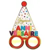 Image de Lunettes Chapeau Anniversaire ballon en carton