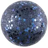 Image de Sachet de 50 mini-Boules pailletées 1cm, Bleu