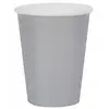 Image de Lot de 10 Gobelets carton 25cl unis, Argent  mat