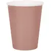 Image de Lot de 10 Gobelets carton 25cl unis, Rose Gold mat