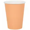 Image de Lot de 10 Gobelets carton 25cl unis, Corail