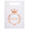 Image de Lot de 10 sacs Princesse en papier Rose Gold 23cm