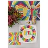 Image de Assiettes en carton x 10 - C'est la fÃªte