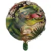 Image de Ballon aluminium rond 45 cm : Dinosaure