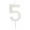 Image de Bougie Phosphorescente, chiffre 5