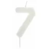 Image de Bougie Phosphorescente, chiffre 7