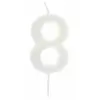 Image de Bougie Phosphorescente, chiffre 8