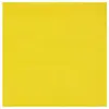 Image de Lot de 25 petites Serviettes COCKTAIL 20x21cm, Jaune