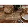 Image de Chemin de table noÃ«l merveilleux - 3m - Or