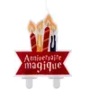Image de Bougie Anniversaire Magique Sorcier