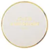 Image de Paquet de 10 Assiettes anniversaire Star d'un jour, Blanc/Or
