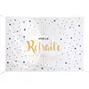 Image de Grande BanniÃ¨re Toile de fond Vive la Retraite 210cm