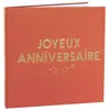 Image de Livre d'or Anniversaire Star d'un jour, Terracotta