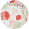 Image de Assiettes fÃªte scintillante - 22,5 cm