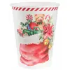 Image de Lot de 10 Gobelets PÃ¨re NoÃ«l 25cl