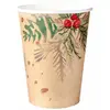 Image de Lot de 10 Gobelets Brindille NoÃ«l 25cl