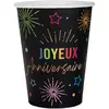 Image de Gobelet Anniversaire Festicolor - Noir