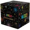 Image de Tirelire Anniversaire Festicolor - Noir
