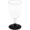 Image de Verre Ã  pied brillant rÃ©utilisable - Noir