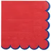 Image de Sachet de 12 Petite Serviettes - Dolce vita Rouge