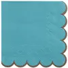 Image de Sachet de 12 Petite Serviettes - Dolce vita Bleu