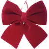 Image de Un Grand noeud papillon velours - Rouge