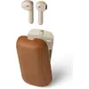 Image de Lexon Speakerbuds Casque sans fil avec haut-parleur bluetooth marron/camel LA127C