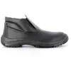 Image de S.24 SARTHE NOIR : Chaussures de sécurité S2 noires, avec embout en acier, antidérapantes, couleur noire, taille 39