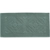 Image de Vivaraise - Tapis De Bain Vivaraise Enzo En Coton 100% - Vert De Gris - 110 X 54 Cm