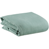 Image de Vivaraise - Housse De Couette Zeff En Lin 100% - Vert De Gris - Taille 260 X 240 Cm