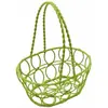 Image de Panier ovale MéTALLIQUE 13cm Vert