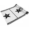 Image de Chemin de table CINéMA (étoiles), Blanc
