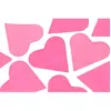 Image de Sachet 75g de CONFETTIS coeur 5cm - en papier Fuchsia