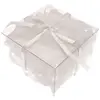 Image de Boite pvc 100 Pétales de rose synthétiques, Blanc